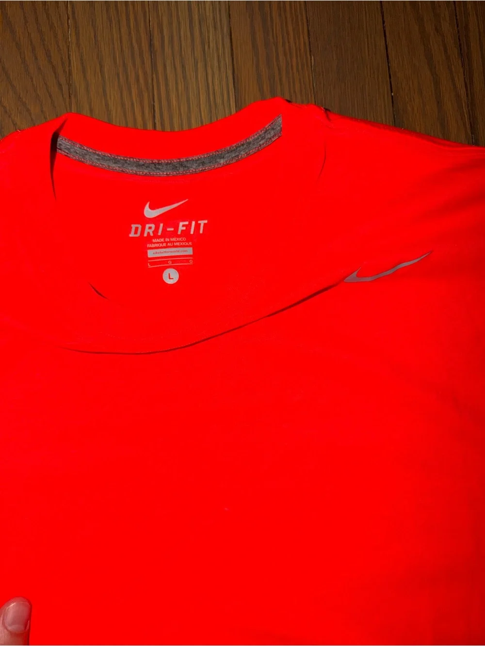 Nike Dri-FIT Men's Short Sleeve T-Shirt - Bright Orange